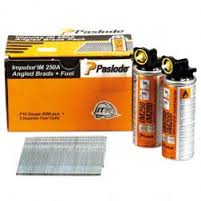 Paslode Bevestiging 395633 AF16 x 64 mm - RVS A4 Afwerknagels (incl. gaspatronen) 2000 stuks