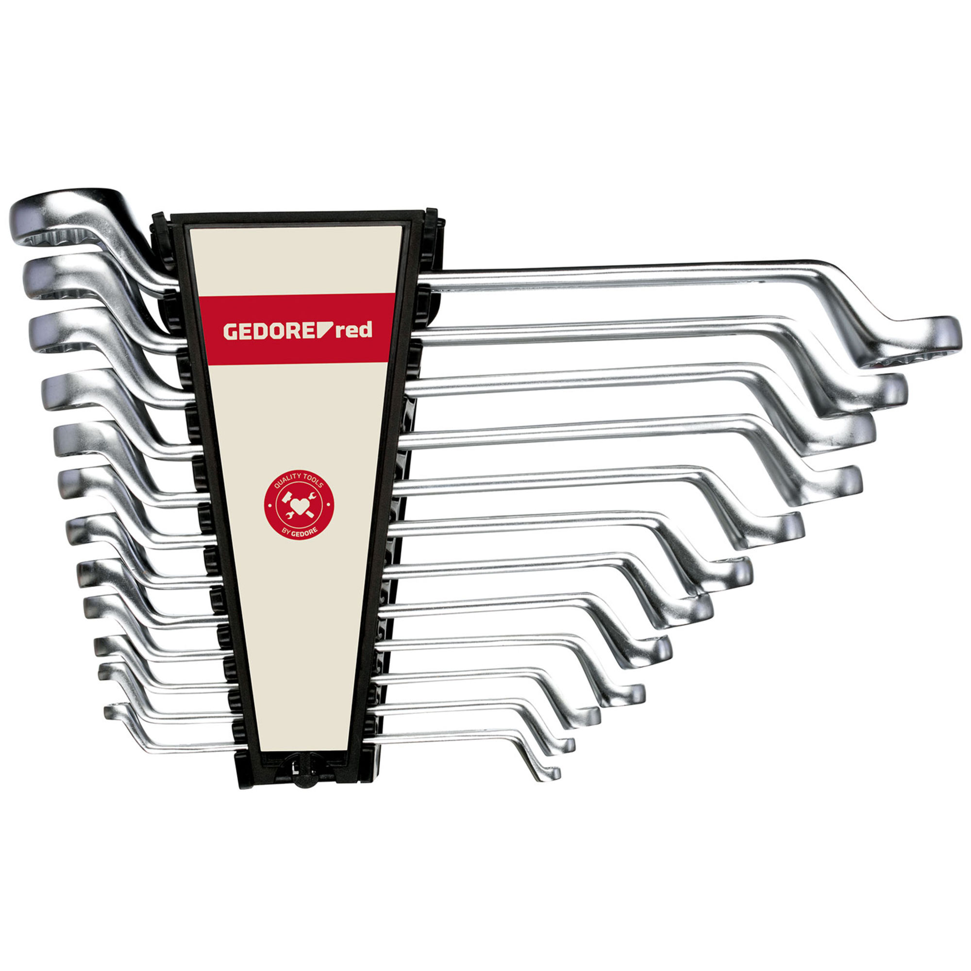 Gedore RED 3300928 R01105012 Ringsleutel set Metrisch 12-Delig
