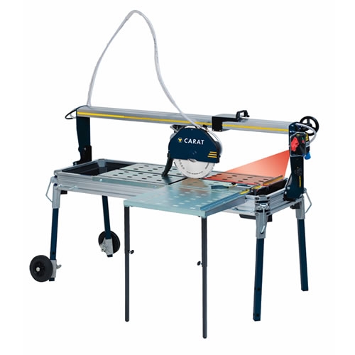 Carat GP3520L000 P-3520 Laser Steenzaagmachine + zijtafel + diamantzaagblad 230 Volt!