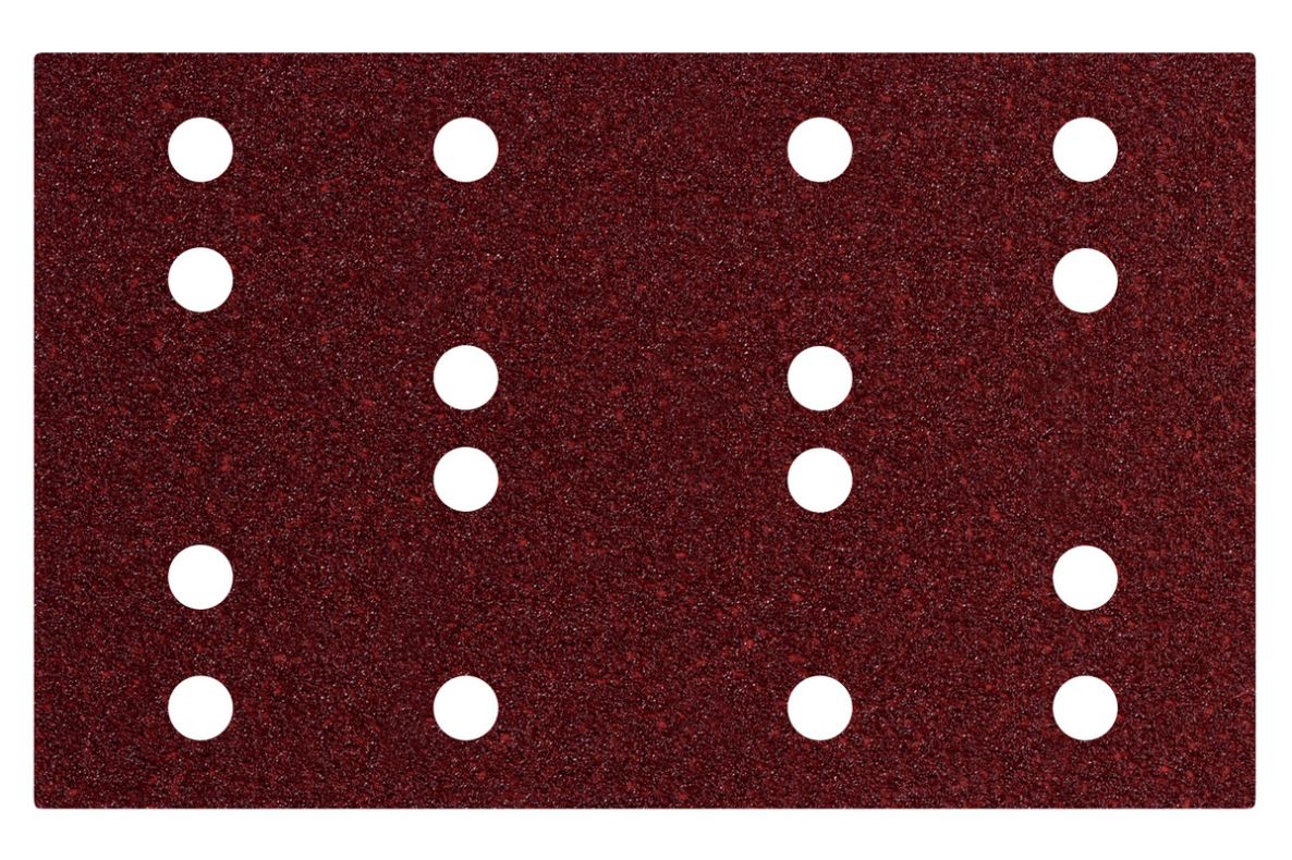 Metabo Accessoires 635196000 Hechtschuurbladen 80x133mm / hout en metaal - P240 (10 st.)