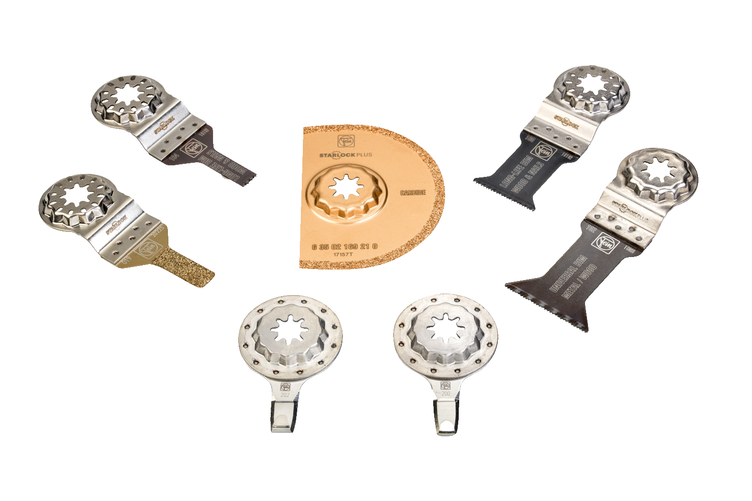 Fein Accessoires 35222967260 Starlock Zaagbladenset Renovatie Marine 7-Delig