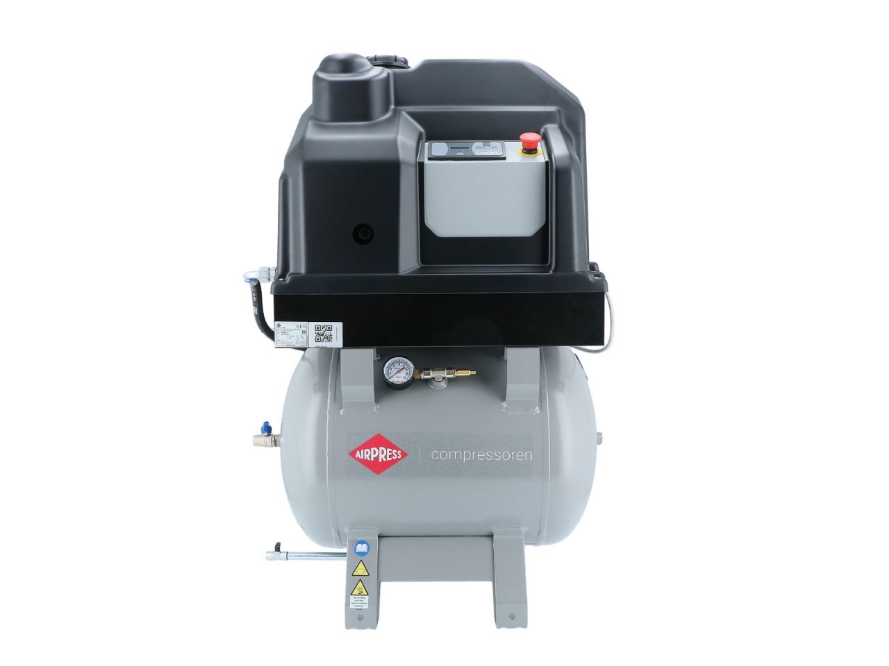 Airpress 360903-C Schroefcompressor APS 3 Combi Compact 10 bar 3.0 pk/2.2 kW 261 l/min 90 l