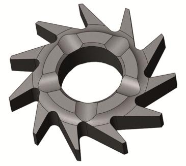 Flex-tools Accessoires 366617 Reserve HM freeswiel Vlak