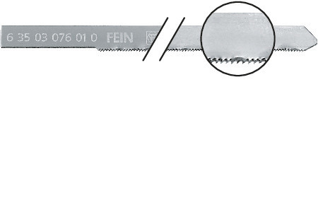 Fein Accessoires 63503076010 HSS Zaagblad 100 mm voor metaal en sandwichmateriaal