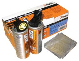 Paslode Bevestiging 395196 F18 x 50 mm - Verzinkt Afwerknagels (incl. gaspatronen) 2000 stuks