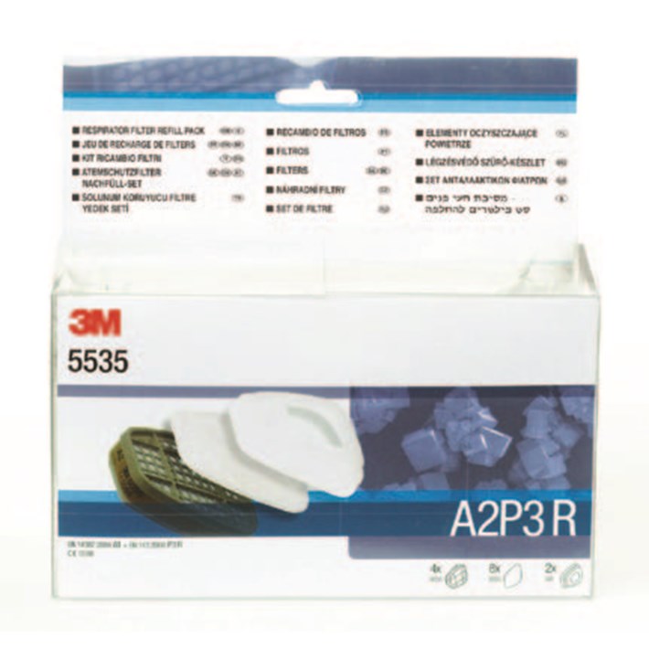 3M 1.21.15.553.50 5535 Filterkit A2P3 4x6055, 8x5935, 2x501