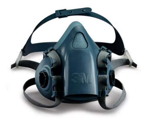 3M 1.21.15.750.10 7501 herbruikbaar halfgelaatsmasker, maat Small
