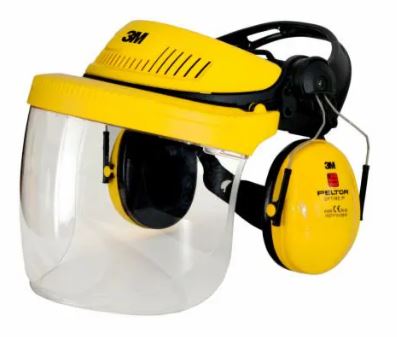 3M 7.21.15.500.50 G500 Hoofdsetcombinatie voor industrie, geel