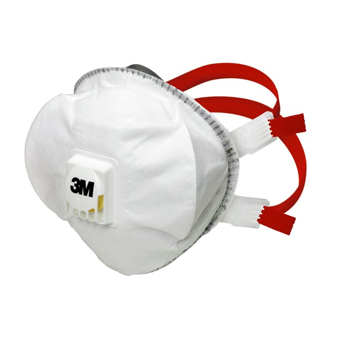 3M 1.21.15.883.55 8835+ 3M™ Stofmasker, FFP3, met ventiel 5 stuks