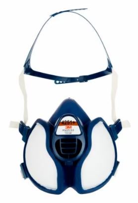 3M 1.21.15.425.15 4251+ Stofmasker voor verfspuiten A1P2 1 stuks