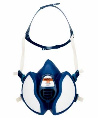 3M 1.21.15.425.55 4255+ Stofmasker voor verfspuiten A2P3 1 stuks
