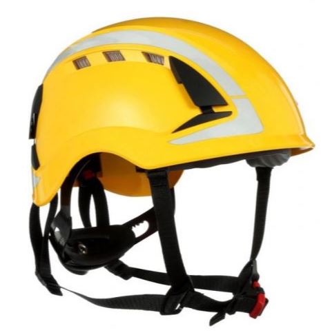 3M X5001Geel X5002V-CE SecureFit™ Veiligheidshelm Geel 4 stuks