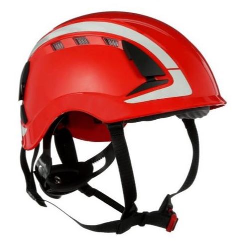 3M 7.21.13.505.00 X5005V-CE SecureFit™ Veiligheidshelm Rood  4 stuks