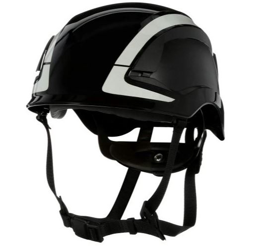 3M X5012V-CE X5012V-CE SecureFit™ Veiligheidshelm Zwart 4 stuks