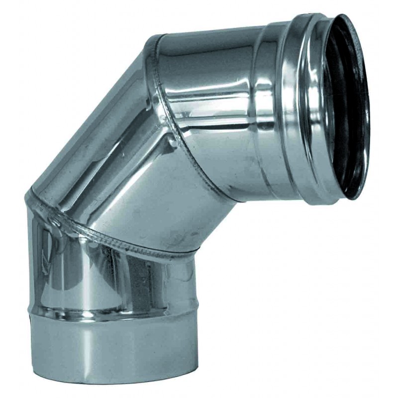 Master Accessoires 4.013.248 Verbrandingskniestuk 90° 200 mm Koppelbaar