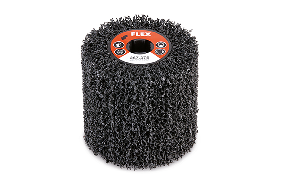 Flex-tools Accessoires 257375 Hardstructuur Vlieswiel Poli Clean 100 x 100 mm