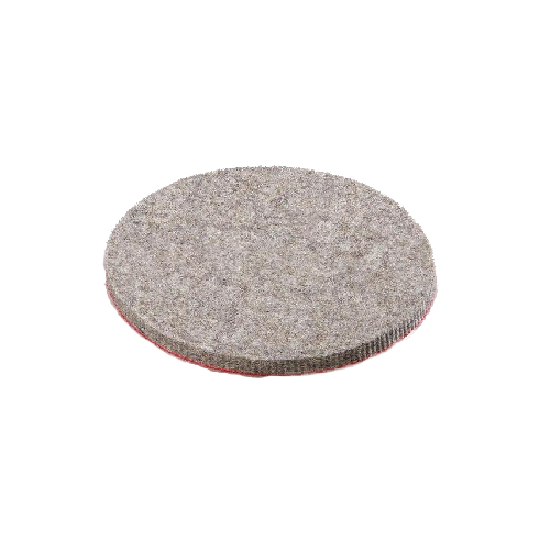 Flex-tools Accessoires 393355 Vilt Pad natuur vezel 125 mm Zacht 5 stuks