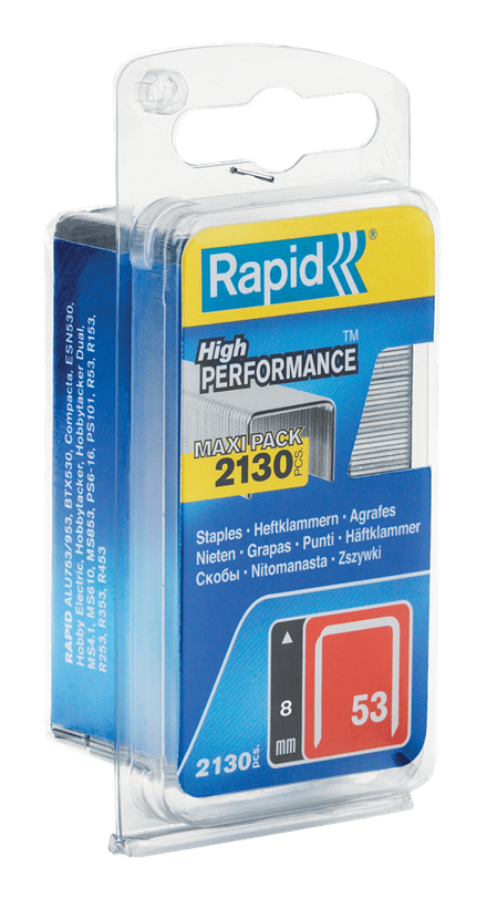Rapid 5000742 Nr. 53 dundraadnieten 8 mm 2.130 stuks
