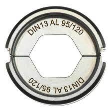 Milwaukee Accessoires 4932459510 DIN13 AL 95/120 Krimpbek 95/120mm2 voor M18 HCCT 109/42 kabelkrimptang