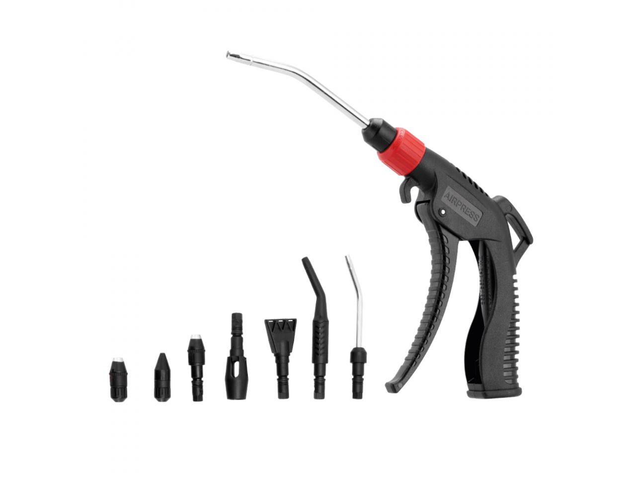 Airpress 45029 Blaaspistool set met 7 nozzles