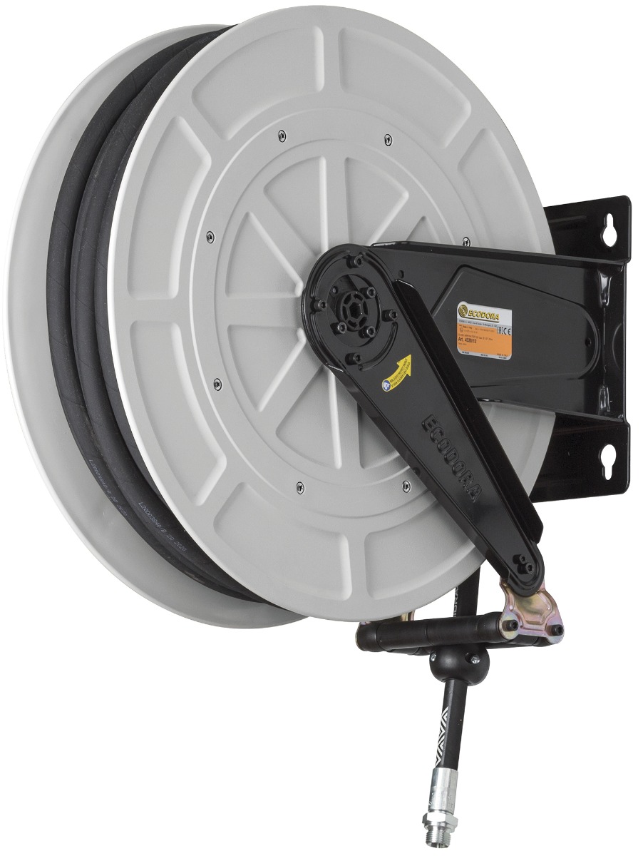 Ecodora 567000112 Muurhaspel Abs - Metal  8M (Diesel) - 10 Bar - Slang 1"