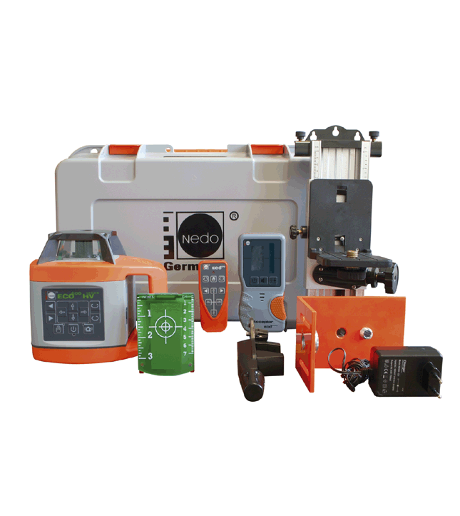 Nedo 471952 SIRIUS 1 HV green Horizontaal/Verticaal afbouwlaser + accessoires!