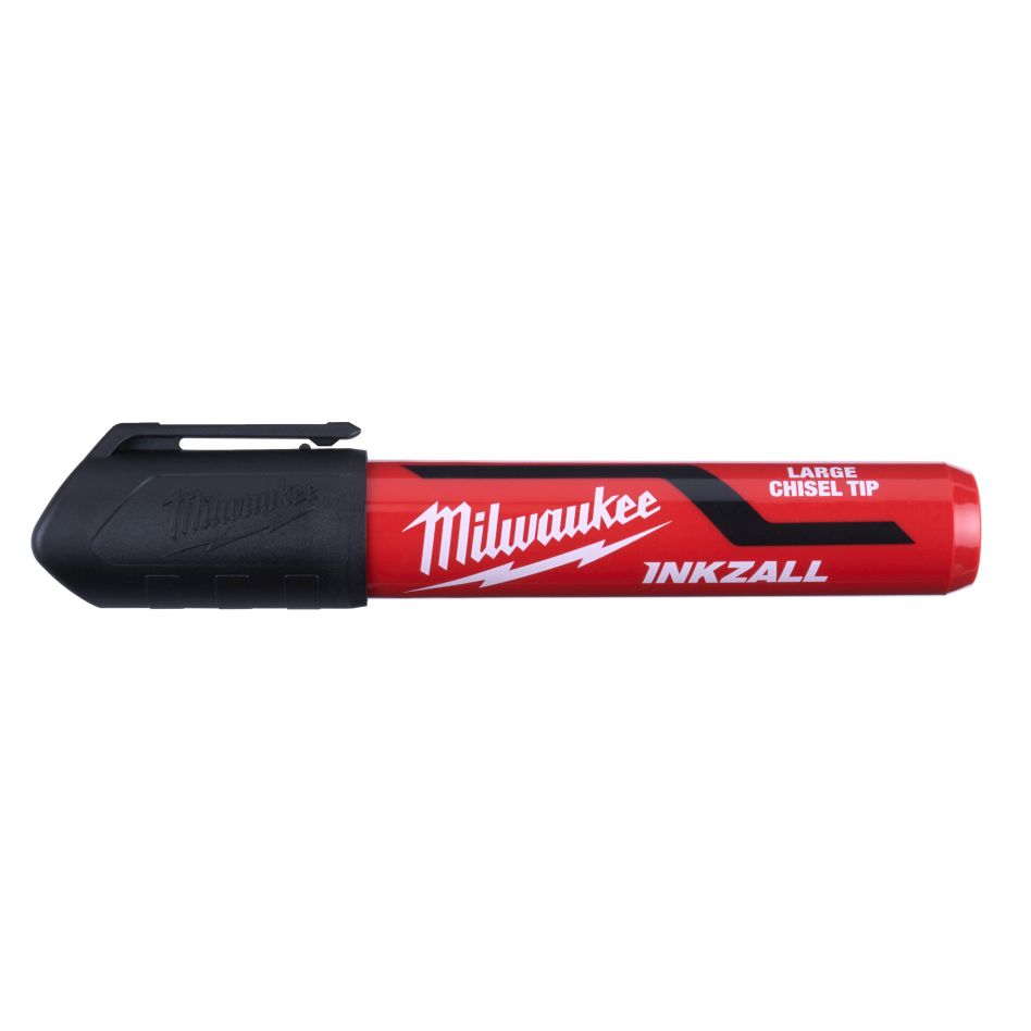 Milwaukee Accessoires 4932471554 INKZALL™ Zwarte L Beitelpunt Marker - 3 stuks
