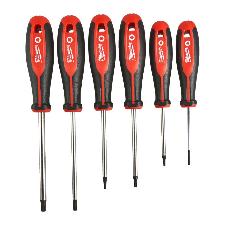 Milwaukee Accessoires 4932471809 Tri-lobe Schroevendraaier Torx set - 6pc