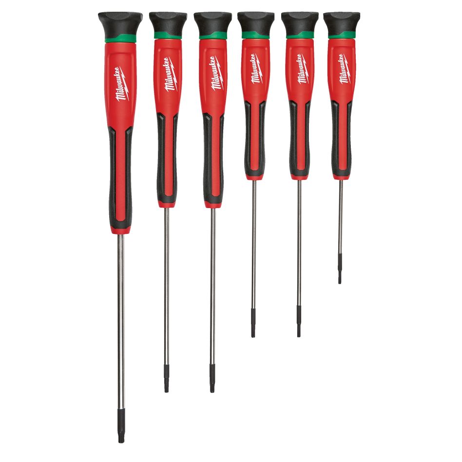 Milwaukee Accessoires 4932471870 Torx Precision Schroevendraaier Set 6-delig
