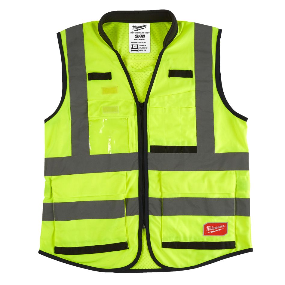 Milwaukee Accessoires 4932471895 Premium hi-vis veiligheidshesje klasse 2 geel - S/M - 1 stuk