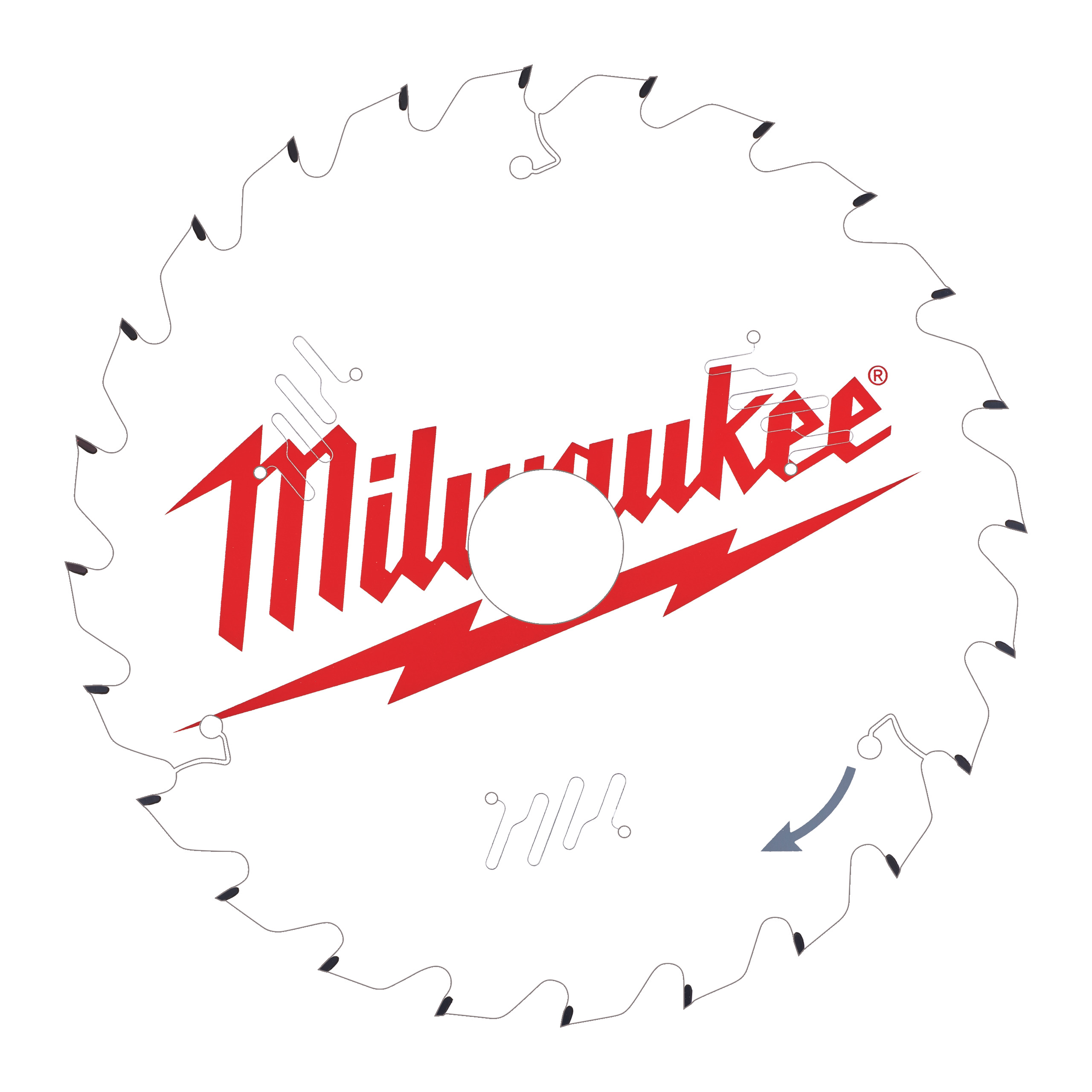 Milwaukee Accessoires 4932478095 Cirkelzaagblad MS W 210x30x1.9x24ATB