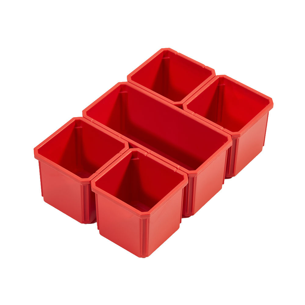 Milwaukee Accessoires 4932478300 Bakjes voor PACKOUT™ Organiser en Compact Organiser - 5 stuks