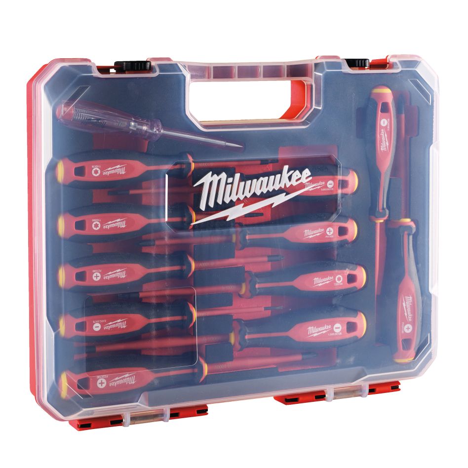 Milwaukee Accessoires 4932479095 Tri-Lobe VDE Schroevendraaier 12PC SET