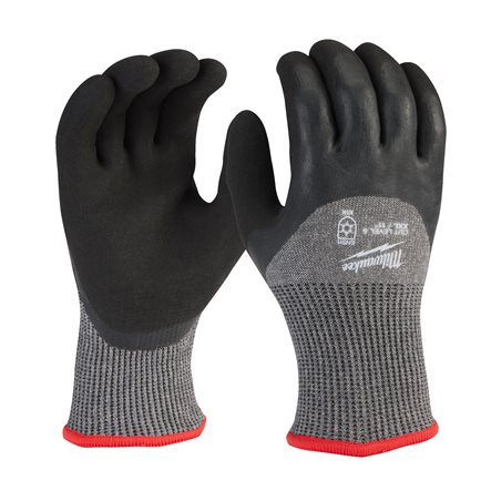 Milwaukee Accessoires 4932479562 Winter werkhandschoenen snijklasse 5/E - 8/M - 12 paar