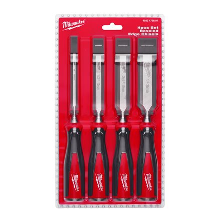 Milwaukee Accessoires 4932479897 Steekbeitel Set (4-delig)