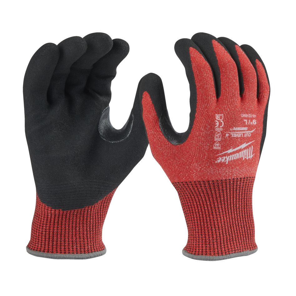 Milwaukee Accessoires 4932479913 Gedipte werkhandschoenen snijklasse 4/D - 9/L - 1 paar