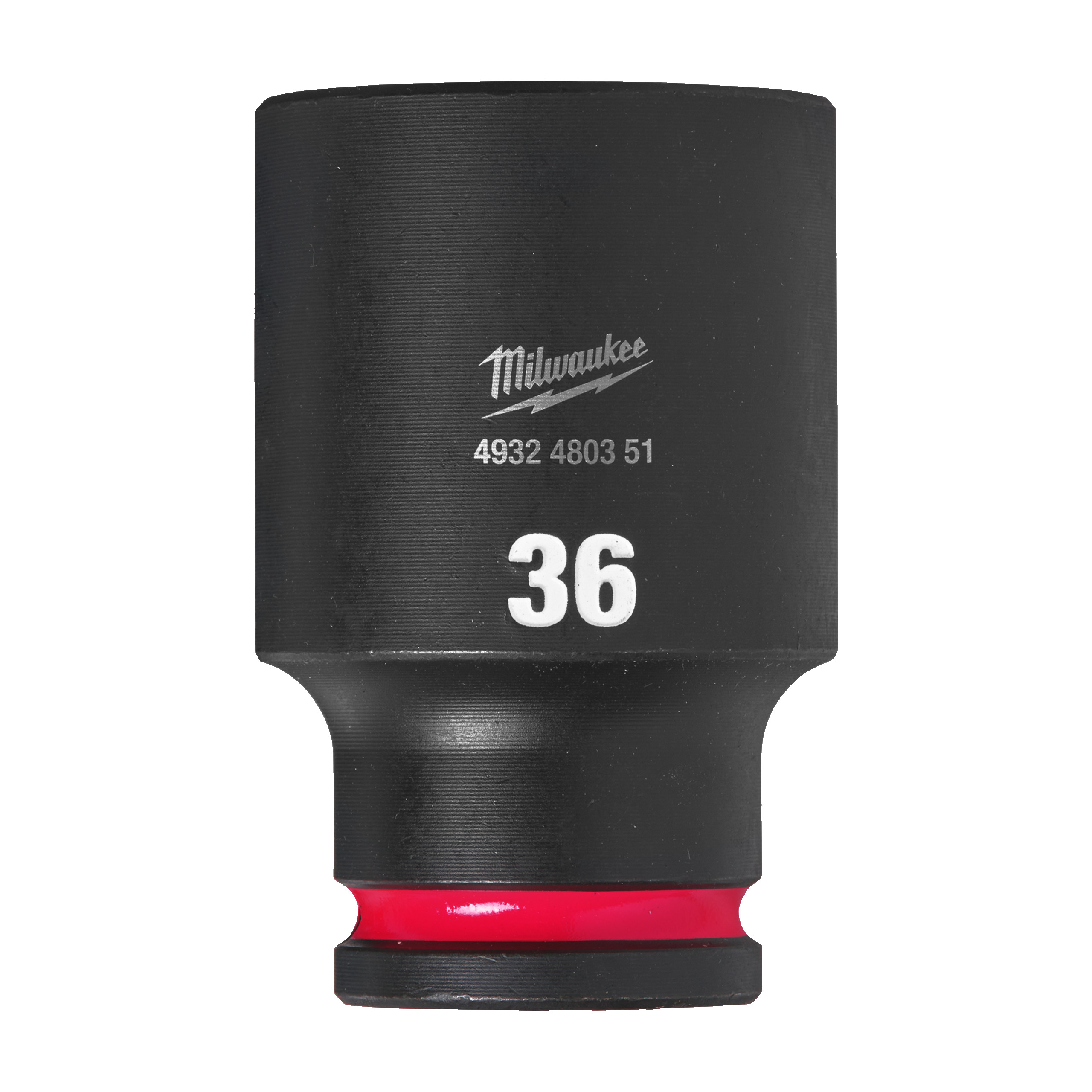Milwaukee Accessoires 4932480351 SHOCKWAVE™ Krachtdop 1/2" lang 36 mm - 1 stuk