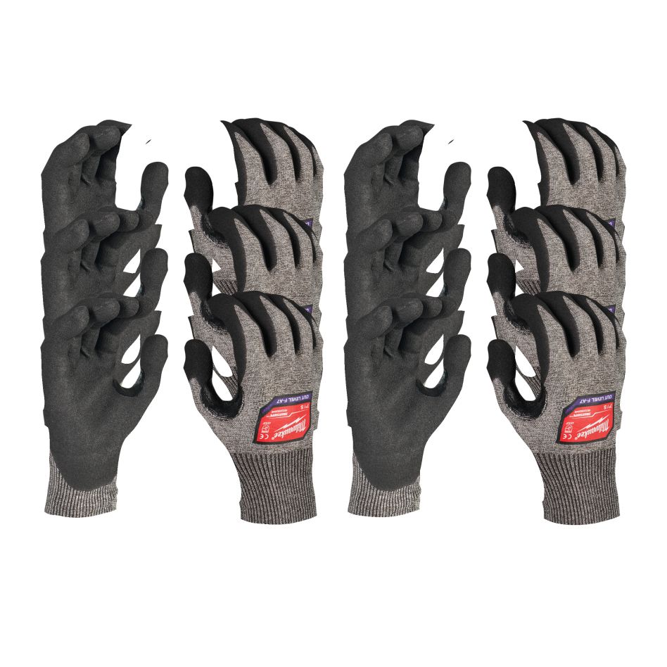 Milwaukee Accessoires 4932492048 12-Pack High Cut F Gloves - 10/XL- 12 paar