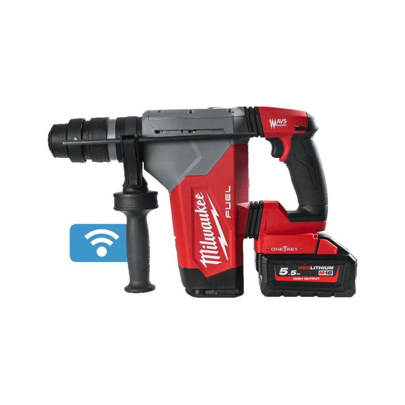 Milwaukee 4933478496 M18 ONEFHPX-552X M18 Fixtec SDS-Plus Accucombihamer 18V 5.5Ah Li-Ion