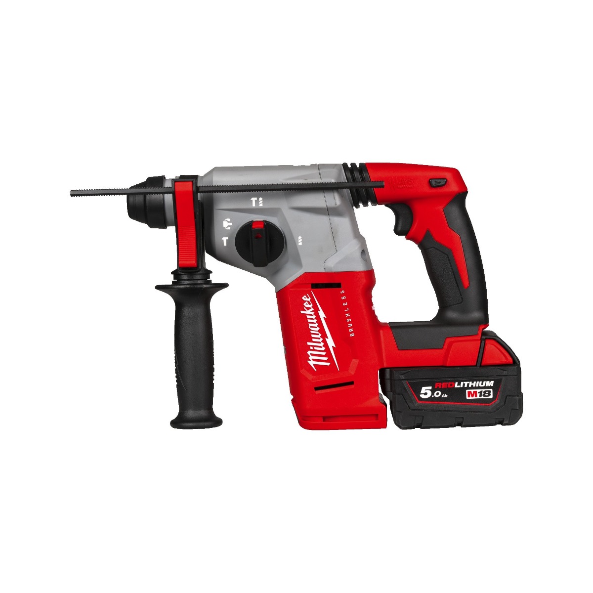 Milwaukee 4933478894 M18 BLH-502X M18 SDS-Plus Accucombihamer 18V 5.0Ah Li-Ion