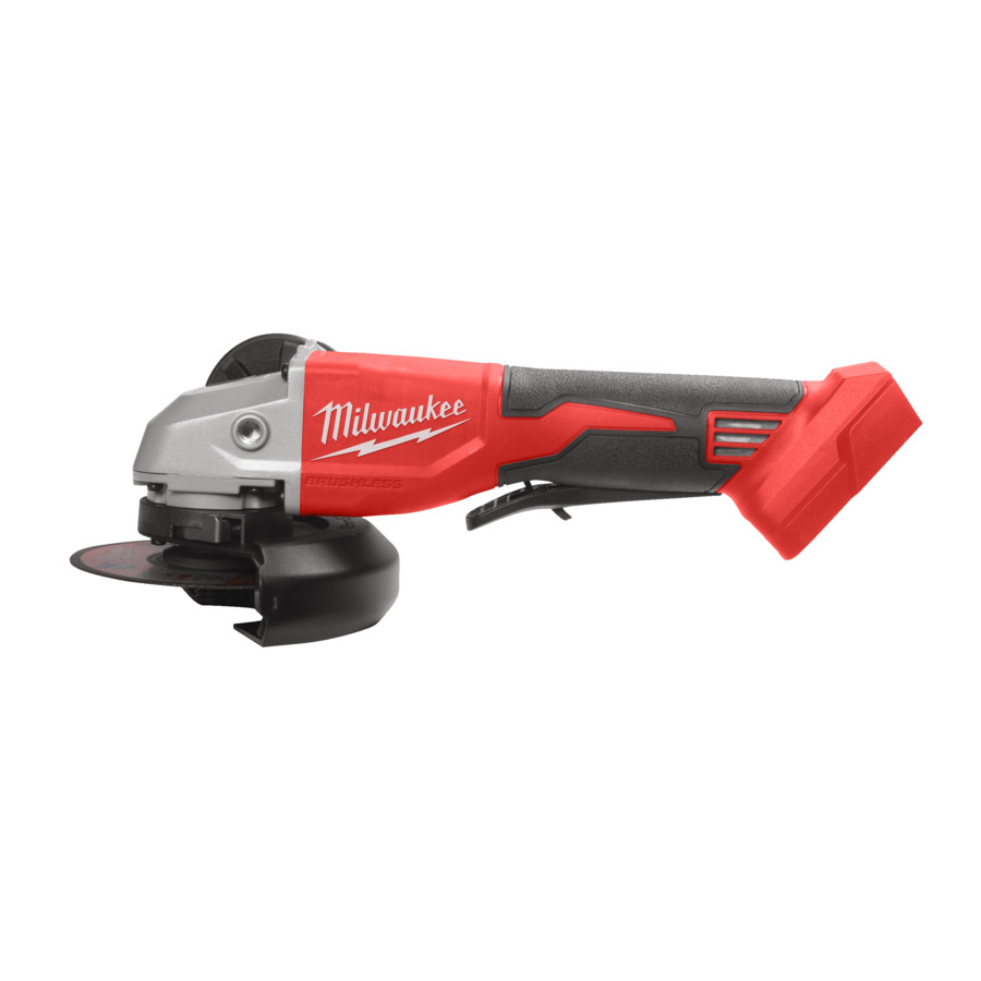 Milwaukee 4933492647 M18 BLSAG115XPD-0 Accu Haakse Slijper 115 mm 18V excl. accu's en lader 4933492647