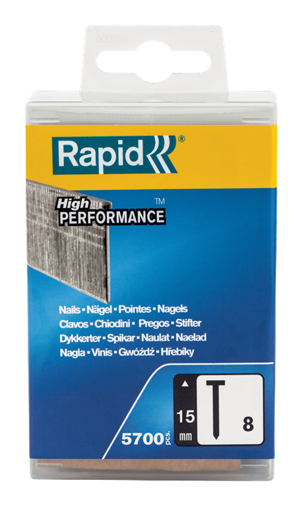 Rapid 5000520 Nr. 8 brads 15 mm 5.700 stuks