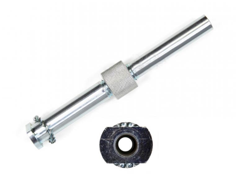 GRN Tools 502.DBB.11 Geleidinghouder voor lange houtboor waar de snijlengte van de boor in weg kan