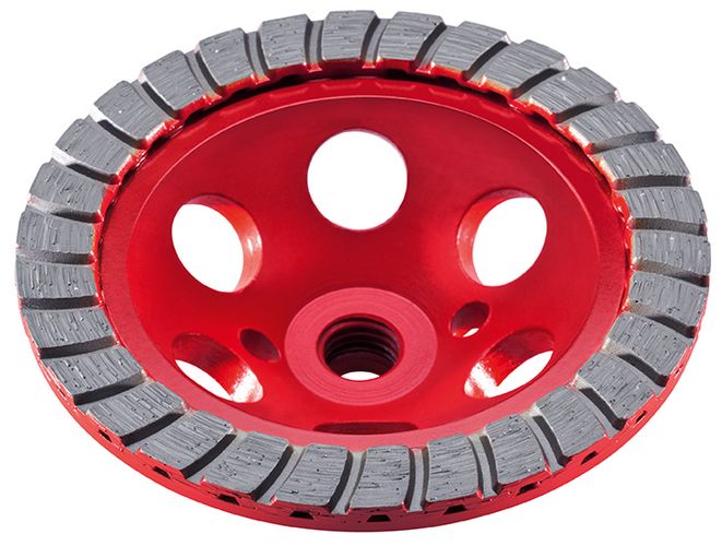 Flex-tools Accessoires 503088 Turbo-Jet II D115 M14 Diamantschuurschijf Turbo-Jet