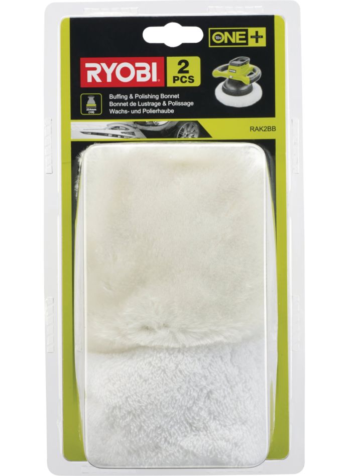 Ryobi Accessoires 5132002786 RAKRBS5 2-delig Polijst Set compatibel met R18B-0