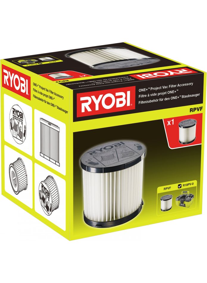 Chuancheng HEPA Filter Vervanging voor Ryobi 18V ONE PCL700 PCL704 PCL705 Handled Stofzuiger (2 stuks