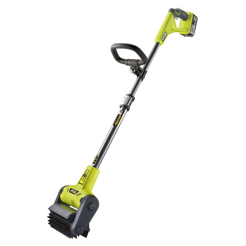 Ryobi 5133004804 RY18PCB-140 18V Patioreiniger met ronde borstel (1x 4.0Ah)