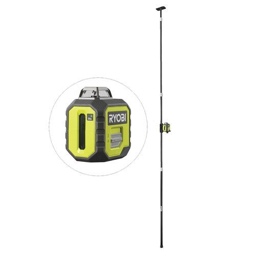 Ryobi 5133005311 RB360GLL-K Kruislijnlaser Groen 360˚ inclusief RBCLTP1