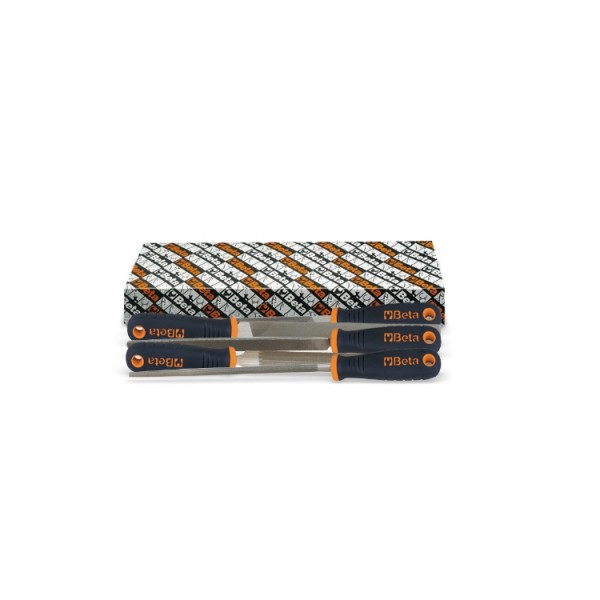 Beta 017190200 1719BMD6/S5 5-delig set basterd vijl met handgreep 150 mm