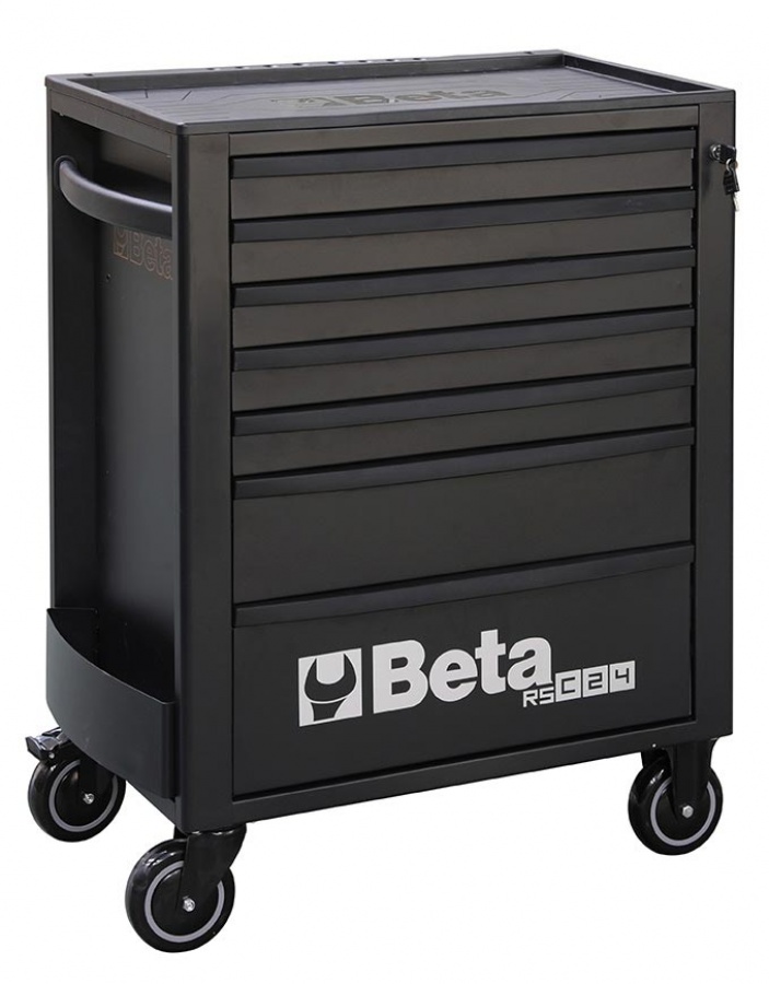 Beta 024004079 Gereedschapswagen, Zwart Met 7 Laden - 740x445x969 mm